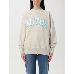 Autry - Heathergrijze Sweater met Ronde Hals - Dames - Katoen