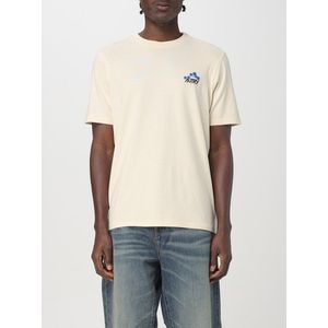 Autry - T-shirt - Wit - Katoen - Ronde Hals - Korte Mouwen