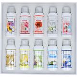 Horomia Geschenkset - Wasparfum Proefpakket - Horobox Fiori - 10x 50ml wasparfum