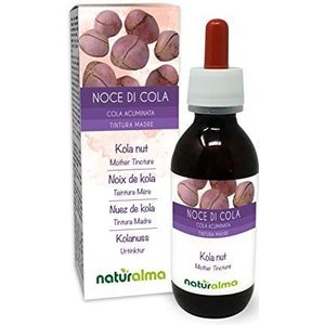 Kolanoot (Cola acuminata) zaden Alcoholvrije moedertinctuur Naturalma - Vloeibaar extract druppels 120 ml - Voedingssupplement - Veganistisch