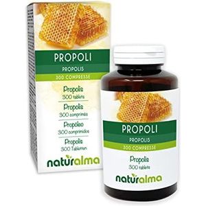 Propolis (Propolis) hars NATURALMA | 150 g | 300 tabletten van 500 mg | Voedingssupplement | Natuurlijk
