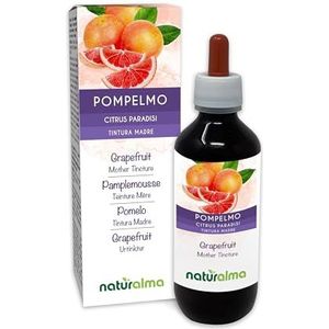 Grapefruit (Citrus paradisi) zaden Alcoholvrije moedertinctuur Naturalma - Verrijkt met vitamine C - Vloeibaar extract druppels 200 ml - Voedingssupplement - Veganistisch