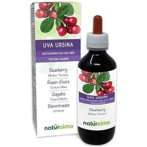 Berendruif (Arctostaphylos uva ursi) bladeren Alcoholvrije moedertinctuur Naturalma - Vloeibaar extract druppels 200 ml - Voedingssupplement - Veganistisch