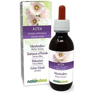 Echte heemst (Althaea officinalis) wortels Alcoholvrije moedertinctuur Naturalma - Vloeibaar extract druppels 120 ml - Voedingssupplement - Veganistisch