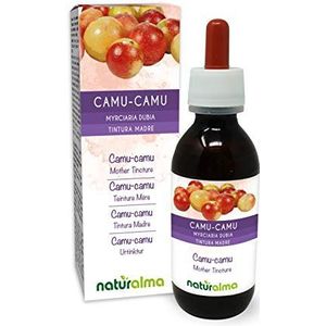 Camu-camu (Myrciaria dubia) vruchten Alcoholvrije moedertinctuur Naturalma - Rijk aan vitamine C - Vloeibaar extract druppels 120 ml - Voedingssupplement - Veganistisch