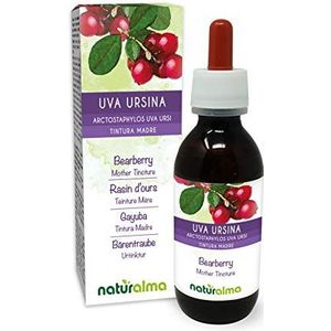 Berendruif (Arctostaphylos uva ursi) bladeren Alcoholvrije moedertinctuur Naturalma - Vloeibaar extract druppels 120 ml - Voedingssupplement - Veganistisch