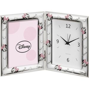 DISNEY P/FRAME + ALARM CLOCK MINNIE PINK