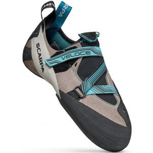 Scarpa Veloce Wmn klimschoenen voor dames, Light Gray Maldive Fkjw, 37.5 EU