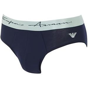 Emporio Armani Slip en modal doux pour homme, Marine, XL