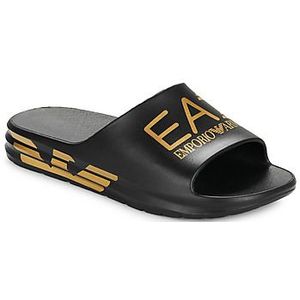 Emporio Armani EA7  CRUSHER DISTANCE SLIDE  Teenslippers  dames Zwart