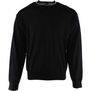 Armani - Navy - Heren Trui - Wol