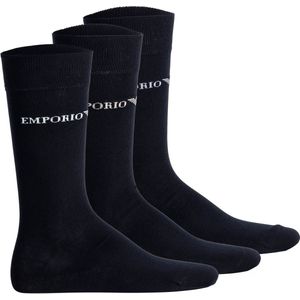 Emporio Armani - Sokken - Set van 3 - Korte Sokken - Hoogwaardige Kwaliteit
