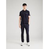 Poloshirt - Effen - Katoen - Kwartmouw - Normale Pasvorm