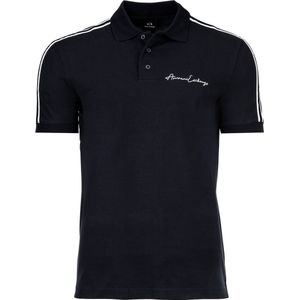 Poloshirt - Effen - Katoen - Kwartmouw - Normale Pasvorm