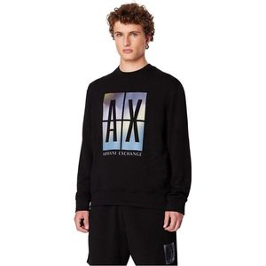 Armani Exchange 3dzmje Sweatshirt Zwart Man
