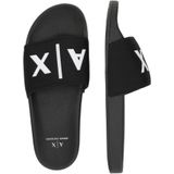 Armani Exchange - XUP001XV820S277 - Slippers - Zwart - Synthetisch - Plat