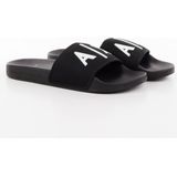 Armani Exchange - XUP001XV820S277 - Slippers - Zwart - Synthetisch - Plat