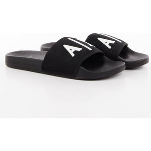 Armani Exchange - XUP001XV820S277 - Slippers - Zwart - Synthetisch - Plat