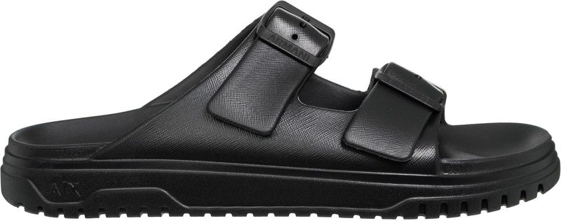 AIX Armani Exchange - XUP015XV82100002 - Sandalen - Zwart - Plat - Casual