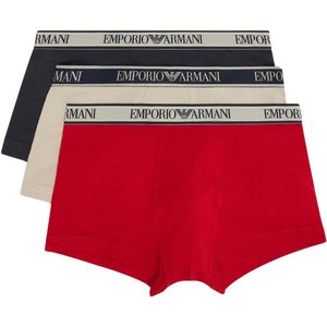 Emporio Armani - Boxershorts - 3-Pack - Zwart - Katoen