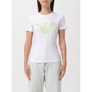 Emporio Armani - T-shirt - Lichtgroen - Katoen - Iconisch Logo