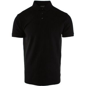 Emporio Armani - Polo - Zwart - 100% Katoen