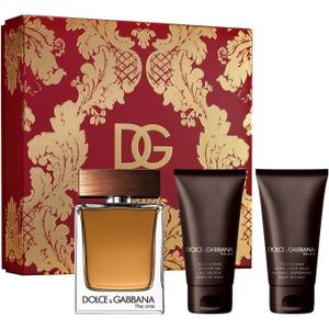 Dolce&Gabbana - The One For Men Exclusieve Gift Set Dolce&Gabbana THE ONE Pour Homme Eau de Toilette Geursets Heren