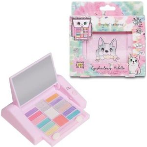 Tri-Coastal Kawaii Make-uppalet, trucs voor meisjes, wasbare gezichtskleuren, oogschaduw, lipgloss, kwast, applicatoren, meerkleurig, Taglia Unica, casual, Meerkleurig, casual