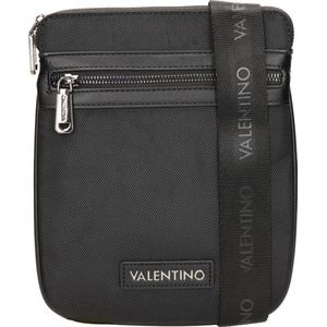 Valentino by Mario Valentino, Tassen, Heren, Zwart, ONE Size, Polyester, Anakin Crossbag Reporter Tas