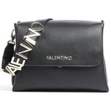 Valentino Bags Womens Alexia Satchel, Nero, zwart, Eén Maat