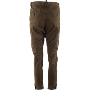 Dsquared 2 - Slim-Fit Cargobroek - Bruin - 97% Katoen - 3% Elastaan