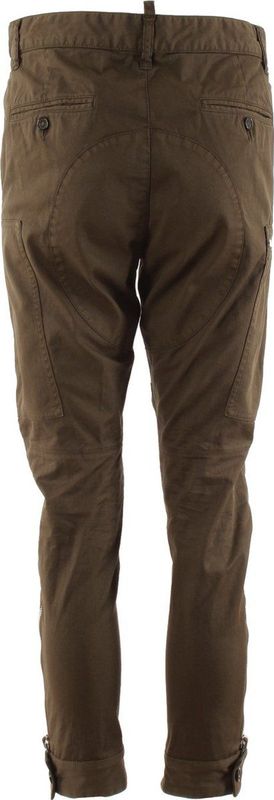 Dsquared 2 - Slim-Fit Cargobroek - Bruin - 97% Katoen - 3% Elastaan