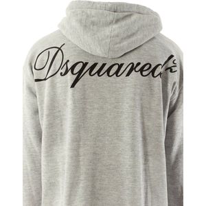 Dsquared2 - Slouch Fit Vest - Grijs - Katoen - Ritssluiting