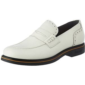 Pollini schoenen, mocassins voor heren, Wit, 39 EU