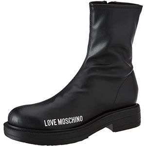 Love Moschino St.ttod.city40 Pu Stretch, dameslaarzen, zwart., 39 EU