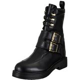 Love Moschino - Veterboots - Zwart - Leer