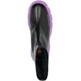 Love Moschino - Enkellaarsjes - Zwart - Zwart Paars