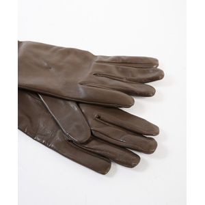Tod's Gloves , Brown , Dames , Maat: 7 1/2 IN