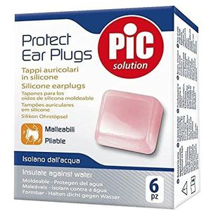 Pic 6 oordopjes van silicone, 12 stuks