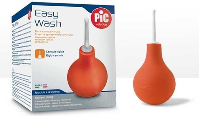 Ballonspuit nr 4 - Harde Canule - 140 ml - Laxeermiddel