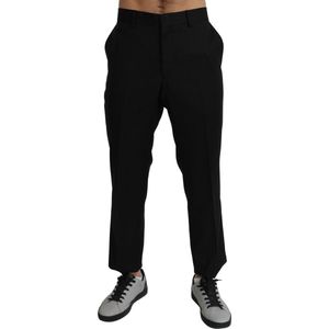 Dolce & Gabbana - Herenbroek - Zwart - Wol