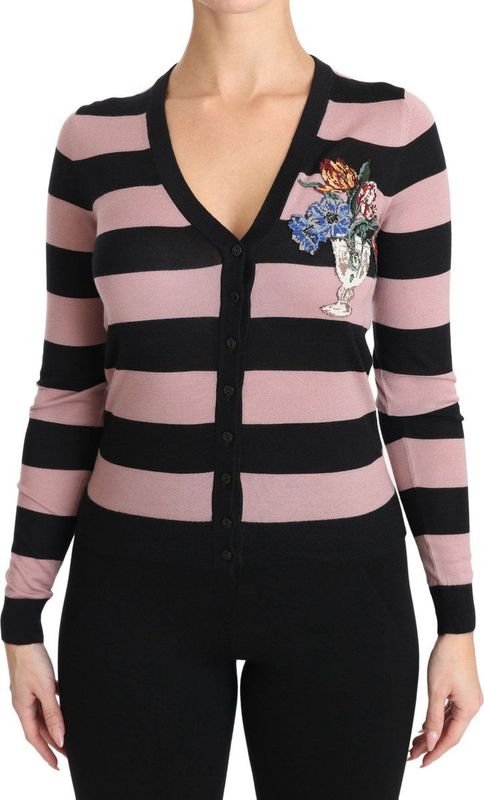 Dolce & Gabbana - Cardigan - Roze - Kasjmier