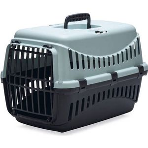 Beeztees Gipsy Eco Kattenreismand Lichtblauw - Zwart 45x26x29 cm