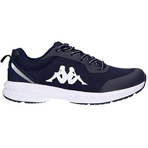 Kappa Glinch 2 sneakers voor heren, A0k blauw marineblauw wit, 45 EU