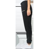 Kappa - Veghy Broek - Zwart - Katoen - Oversized Fit