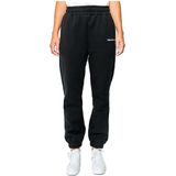 Kappa - Veghy Broek - Zwart - Katoen - Oversized Fit