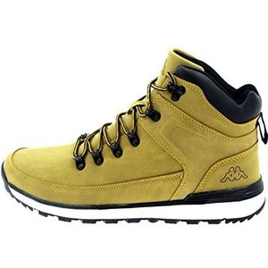 Kappa ASTOS MD Sneakers voor volwassenen, uniseks, geel/zwart, 40 EU, Zwart geel, 40 EU