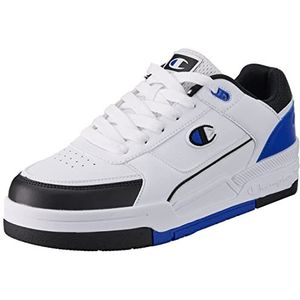 Champion Rebound Heritage Low, herensneakers, wit/marineblauw (WW006), 44 EU, wit marineblauw Ww006, 44 EU