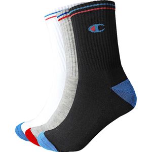 Champion - Kousen- en Sokkenbeschermers - Zwart/Wit/Grijs - Uniseks - 3 Stuks