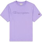Champion - Dames T-shirt - Paars - Katoen - Relaxed Fit
